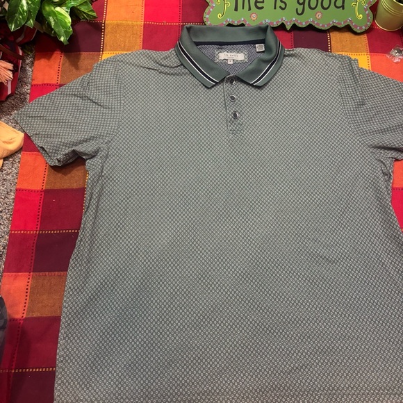 Ted baker Men polo shirt sz 6 - Picture 5 of 12